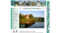 Desktop Screenshot of oberweser.de